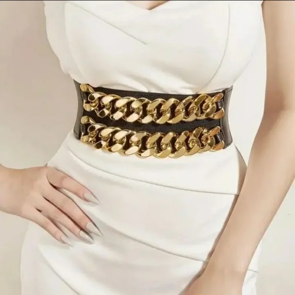 Fashion chain belt, NWT Gap Chain Link Fashion Belt Hip Waist Size M/L NWT | eBay main image 4